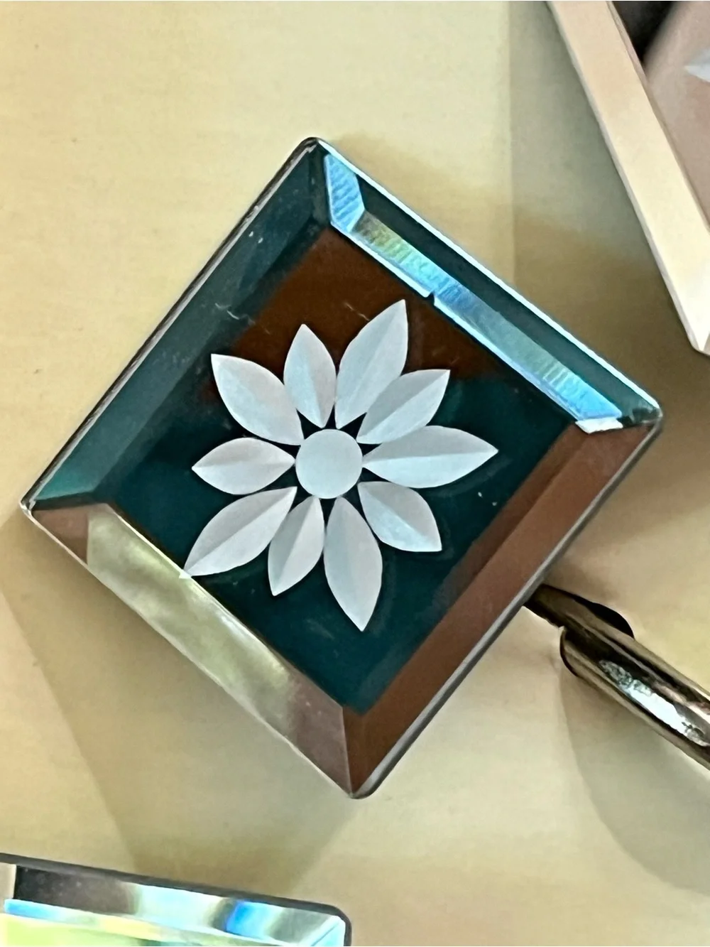 Shower Hooks Etched Mirrors New in Box